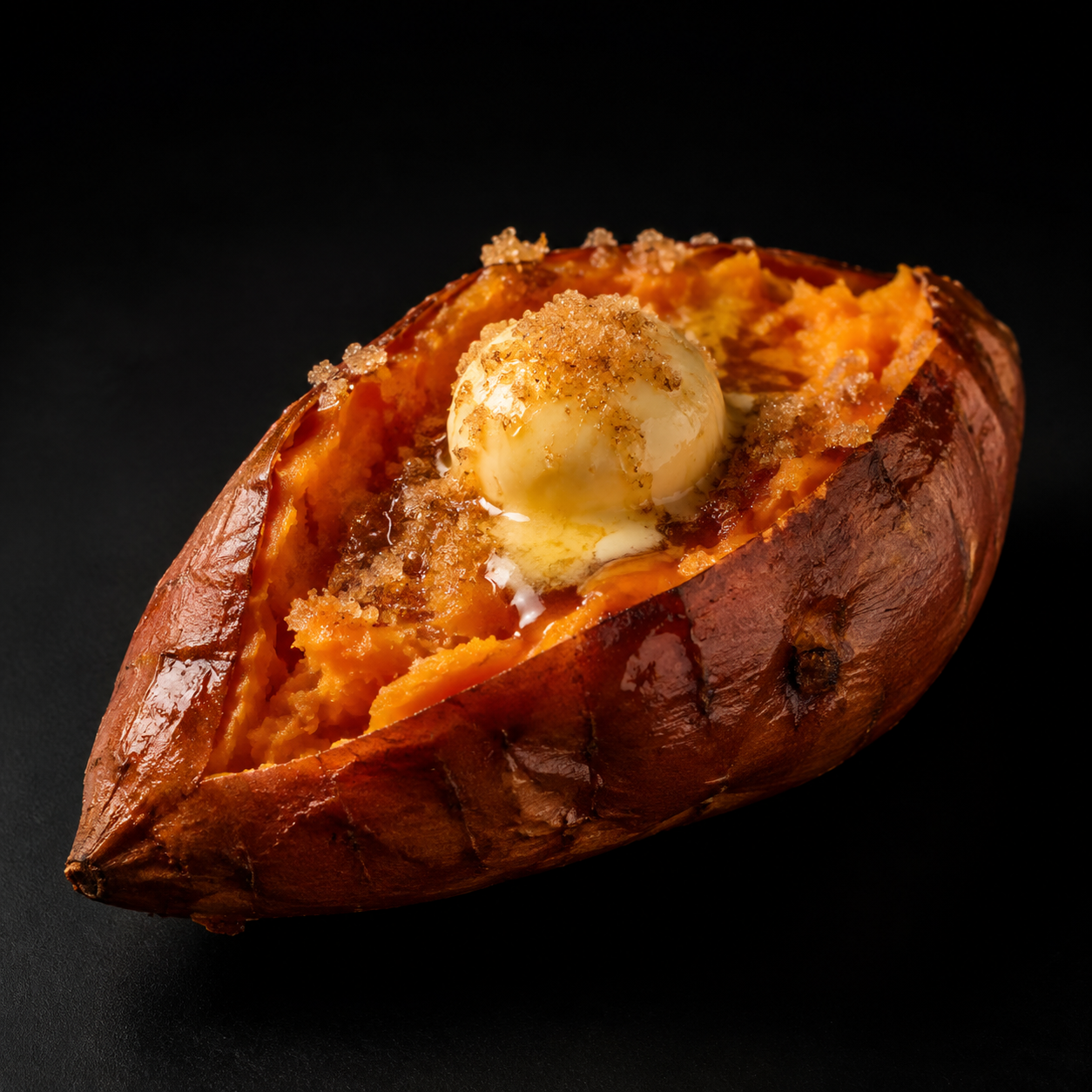 Whole Roasted Sweet Potato
